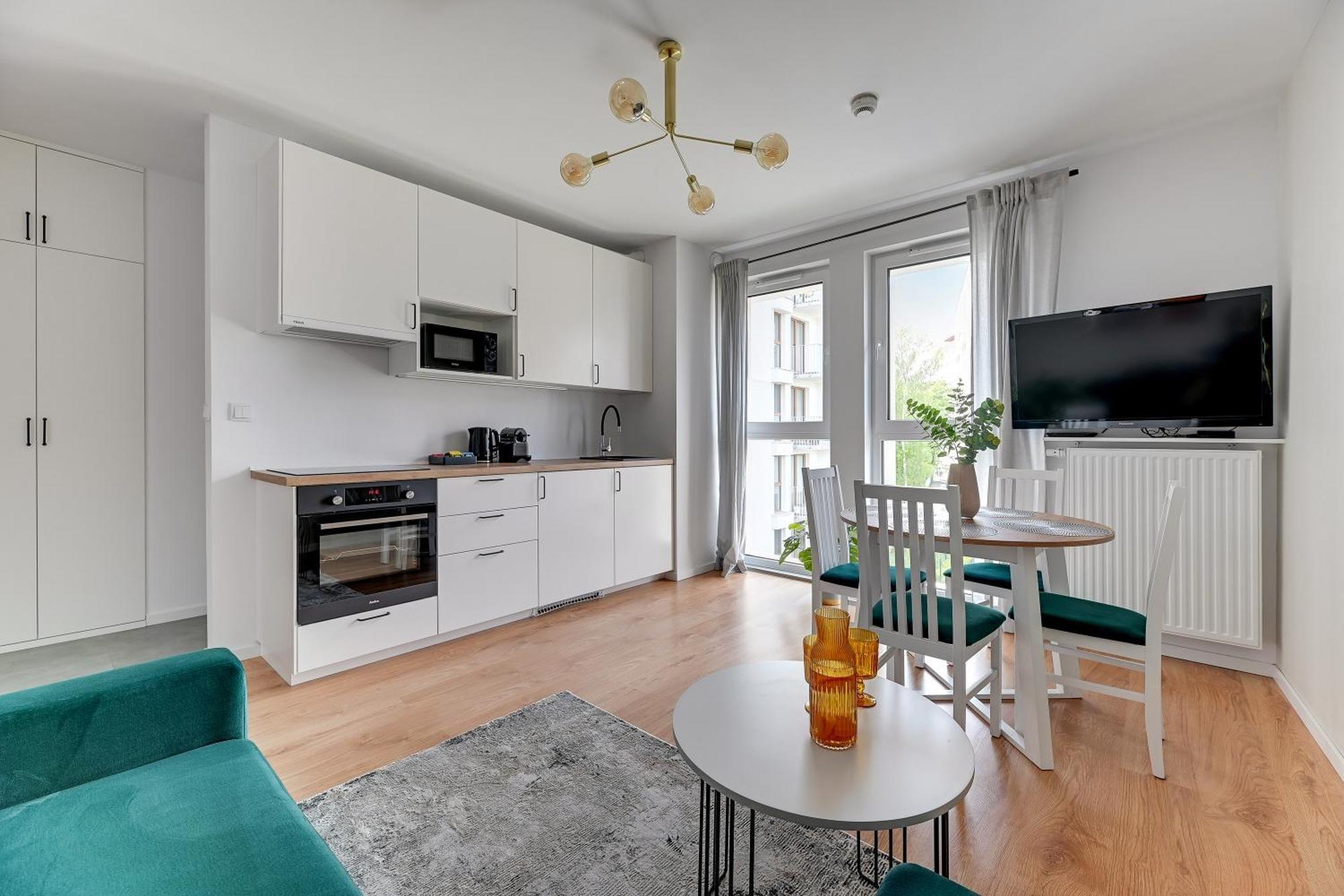 Aura 40 City Center By Downtown Apartments グダニスク 部屋 写真
