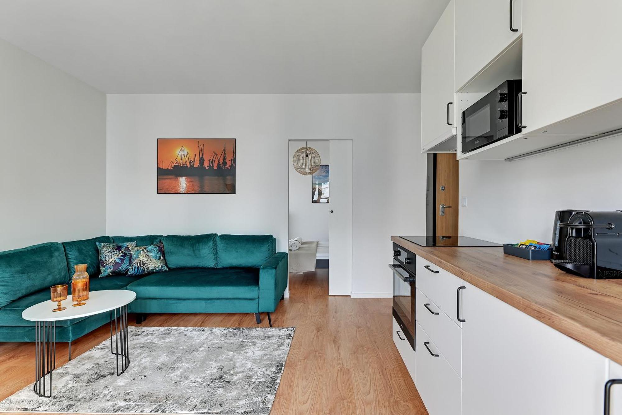 Aura 40 City Center By Downtown Apartments グダニスク 部屋 写真