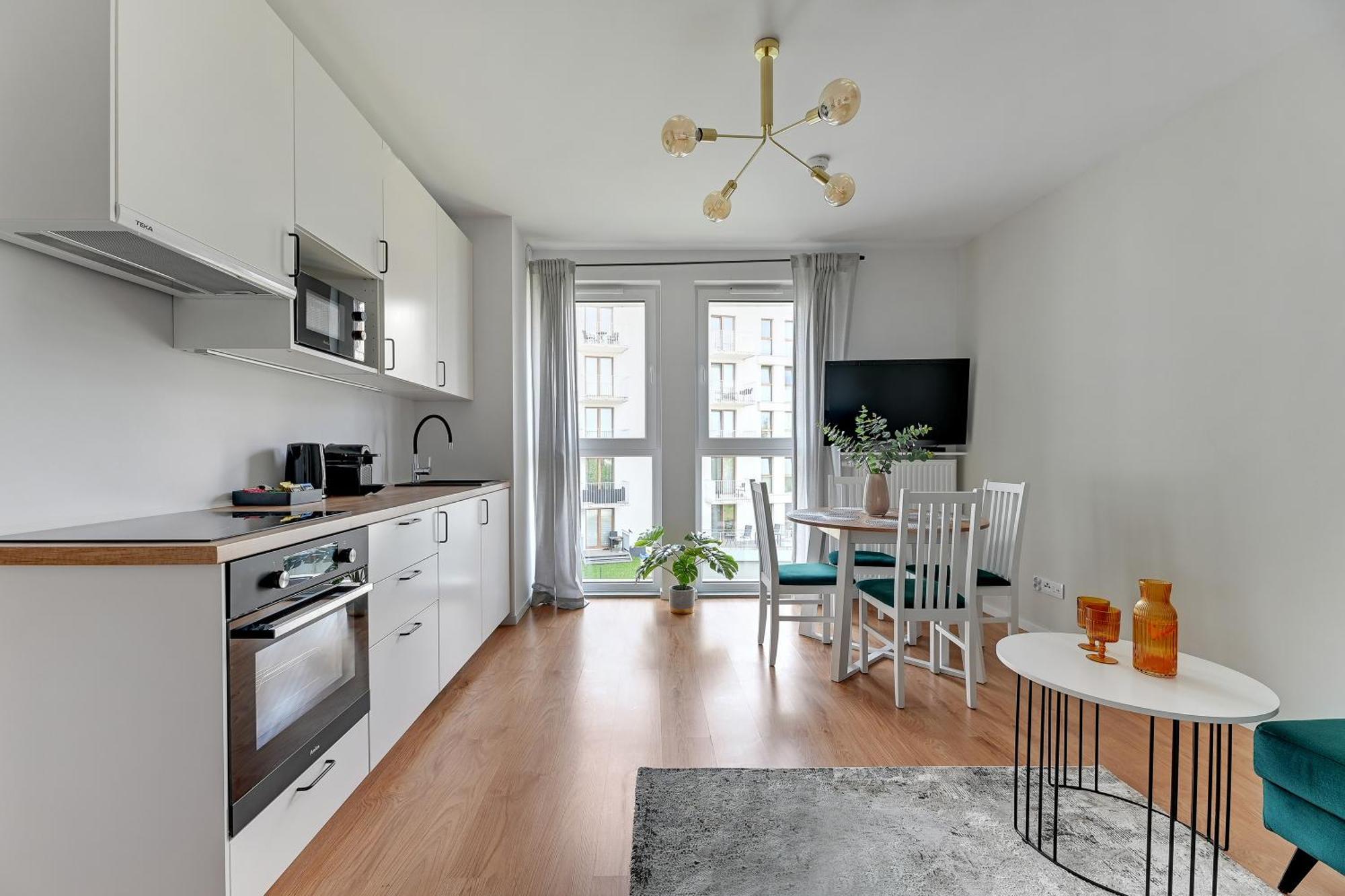 Aura 40 City Center By Downtown Apartments グダニスク 部屋 写真
